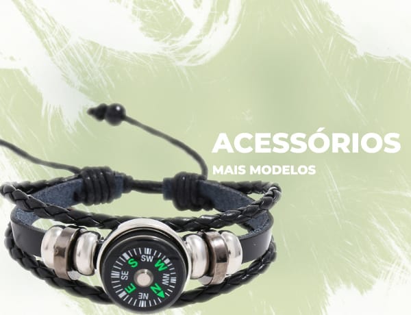 Pulseira Tática com Bússola